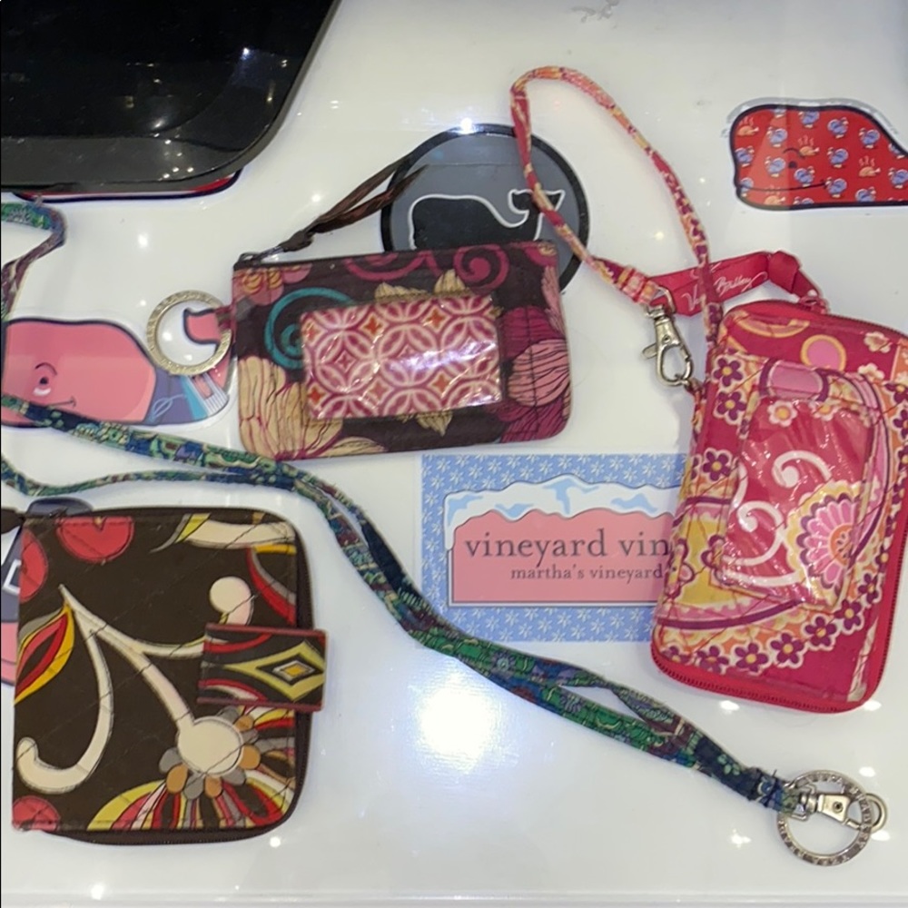 Vera Bradley bundle of wallets